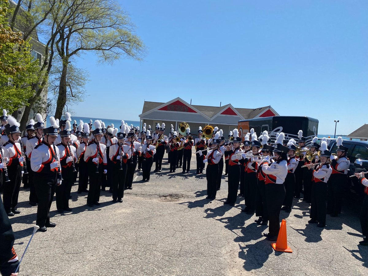 The Brighton High School Marching '200' has been voted as the Best Band in this years Mackinaw Memorial Parade.  Congratulations!!