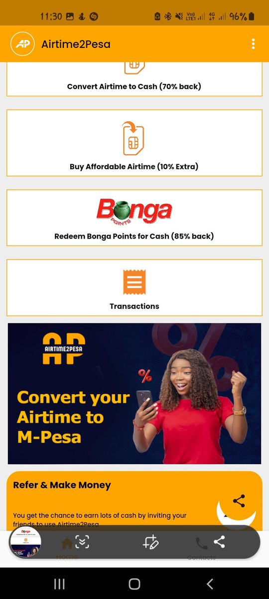BetyMsee's tweet photo. Acha niwachanue about the Airtime2Pesa App
Ushawai buy credo by mistake?This app allows you to convert credo to Mpesa you get 70% of it back
Also you can sell your bonga points for cash 
Buy airtime on the app(get 10% extra)
Download the app via link: https://t.co/J2oJvyQrka https://t.co/tq2NRhSGif
