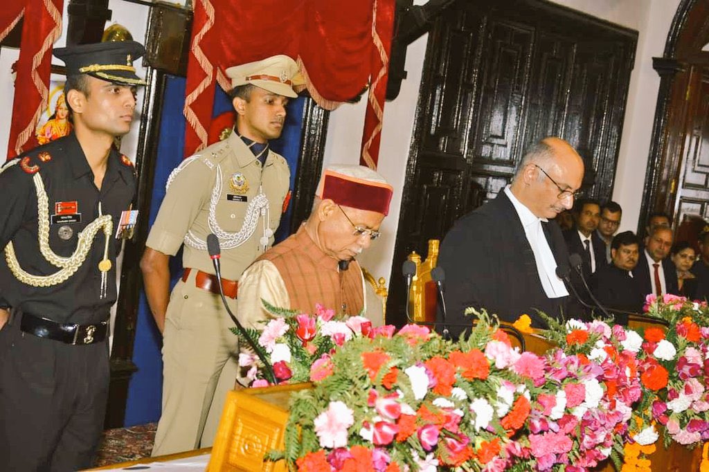 CMSukhu's tweet photo. न्यायमूर्ति M.S. Ramchandra Rao जी को हिमाचल प्रदेश उच्च न्यायालय के मुख्य न्यायाधीश का पद संभालने पर बहुत-बहुत बधाई एवं शुभकामनाएं। https://t.co/xlOVLBHr8l