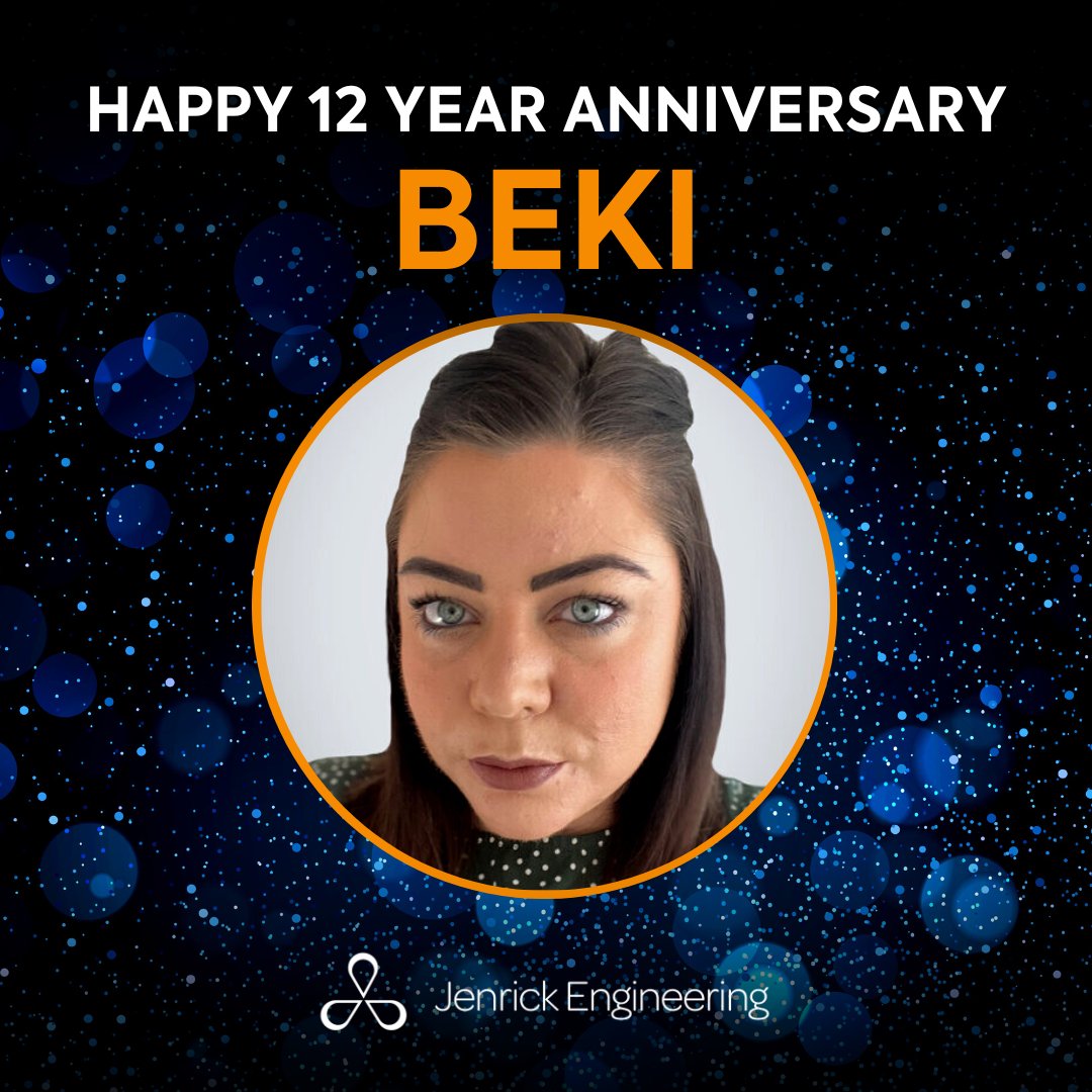 JenrickEngineer's tweet photo. Beki,

You were promoted to Branch Manager earlier this year - and you're celebrating your 12th year with Jenrick Engineering.

It's been quite the year - but Derby wouldn't be the same without you.

Thank you - and happy anniversary, Beki!

#workanniversary #engineering https://t.co/vEA48sMoEp