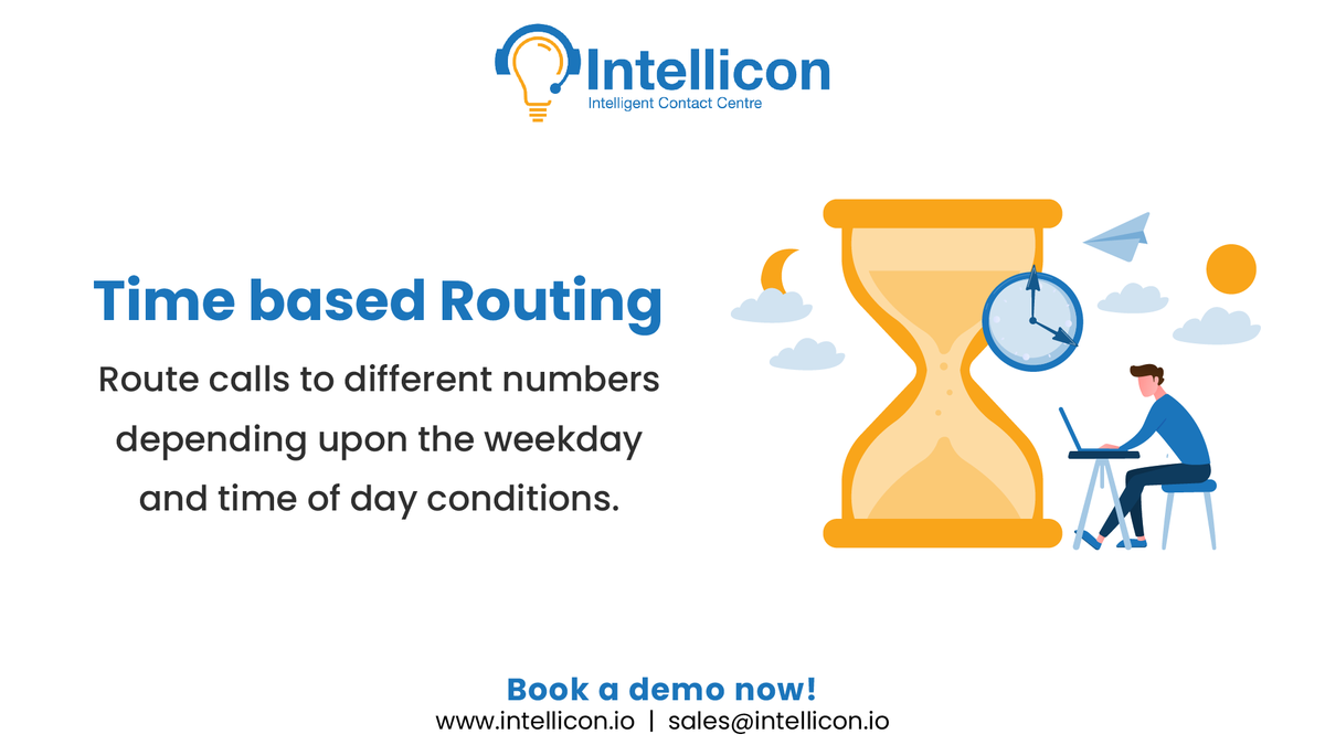 contegris's tweet image. Route calls to different numbers depending upon the weekday and time of day conditions

Book a demo now - lnkd.in/duDuXmHC

#calls #routing #intellicon #omnichannel