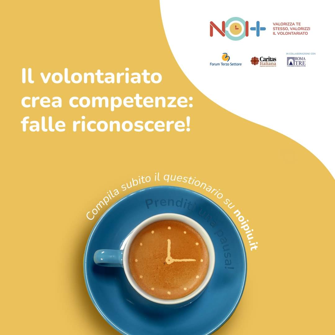 Compila subito il questionario su noipiu.it