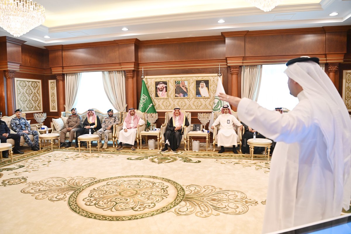 سمو #أمير_منطقة_جازان يدشن التمرين التعبوي #استجابة11 بقيادة #مركز_الالتزام_البيئي بالمنطقة، وبمشاركة أكثر من 40 جهة من القطاع الحكومي والخاص.