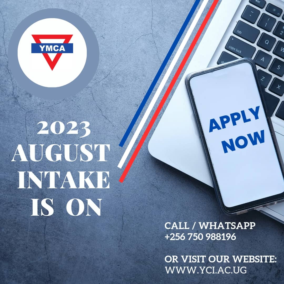Applying to YMCA Comprehensive Institute ? Please start your application today. 
For online application please visit our website:-
yci.ac.ug
WhatsApp Or call us on
0750 988196 
#studyatyci #AugustIntake #EnrollNow #educationforall #YCI