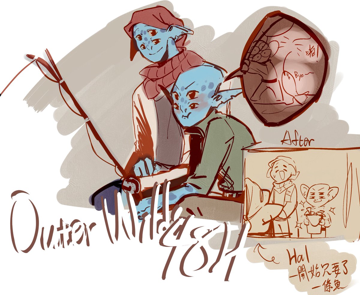 ow48hours70772's tweet photo. Thank for you all
(1/2)

By 鸚鵡螺Nautilus-From OuterWilds 48Hours project
#outerwilds48hproject 
#OuterWilds https://t.co/0dpzX1Bz8S