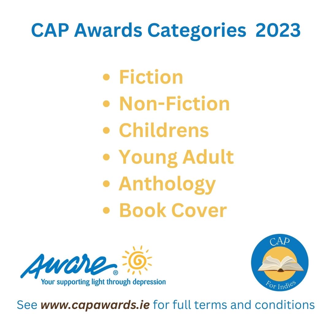 Irish Indie Authors!
3 DAYS LEFT TO ENTER
Don't miss out!
See our website for full T&amp;Cs and how to submit
#capawards #capforindies #bookawards #irishindieauthors