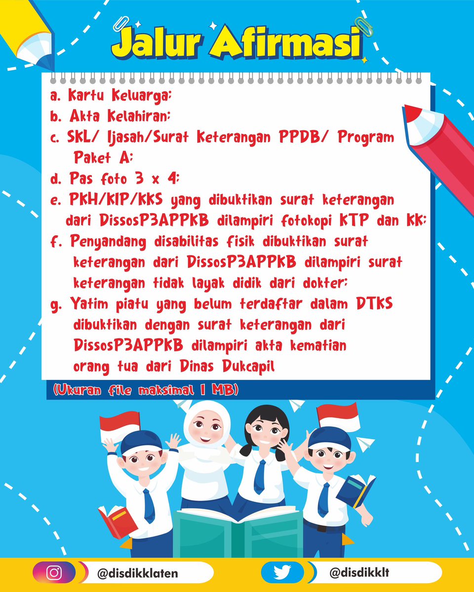 Dinas Pendidikan Klaten tweet media