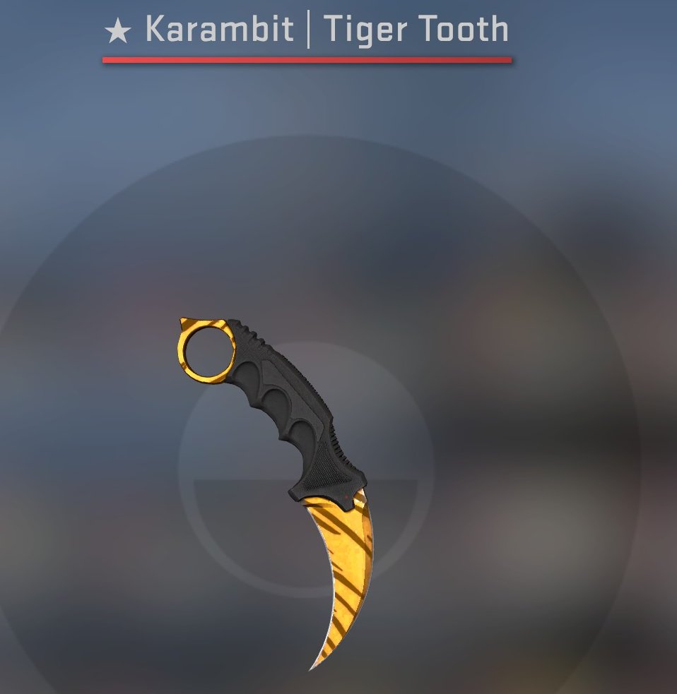 Superfkr on Twitter "📷 CSGO KNIFE GIVEAWAY! 📷 ★ Karambit Tiger