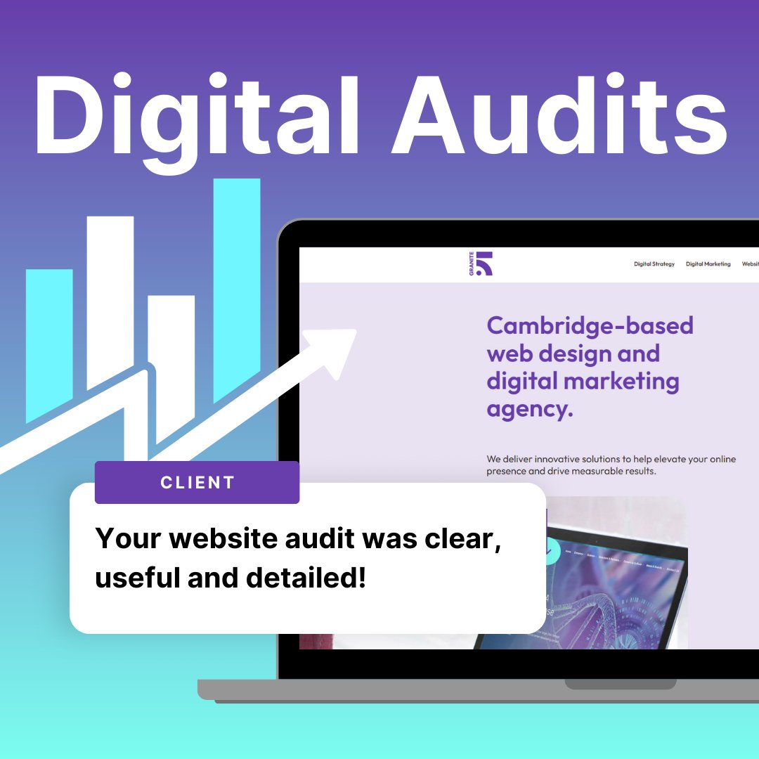 granite5ltd's tweet photo. Digital audits have many benefits to our clients including enhancing the user experience and improving the website efficiency.

https://t.co/SomZAbHFFy 

#DigitalAudit https://t.co/d6m8ZxMyu7