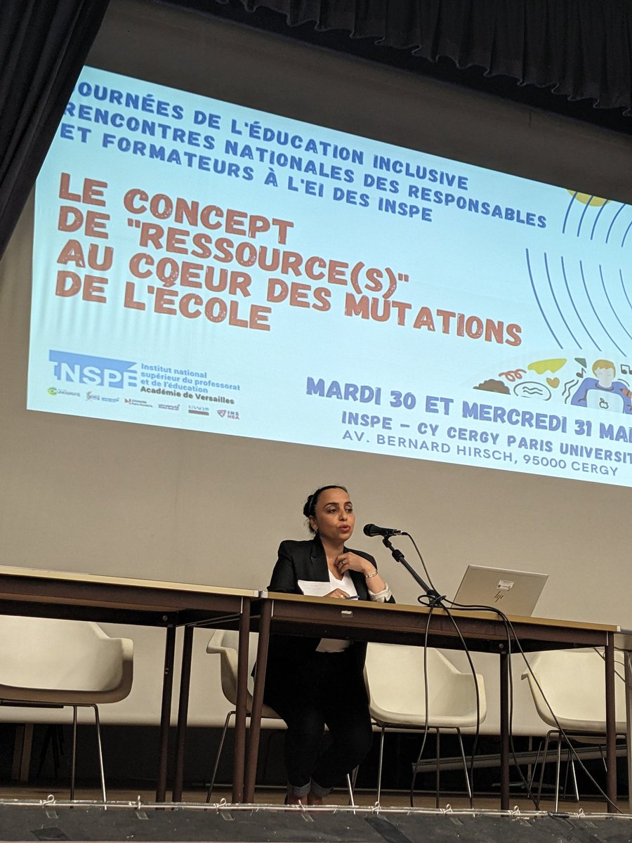 Carine Royer (@royercarine) on Twitter photo Zineb Rachedi, directrice des études de l'@ins_hea vient nous parler de leur changement de nom et des collaborations futures INSPEs-INSEI
#RencontresNationalesEI
<a href="/ReseauInspe/">Réseau des INSPÉ</a>
<a href="/InspeVersailles/">INSPÉ de l'académie de Versailles</a> Zineb Rachedi, directrice des études de l'@ins_hea vient nous parler de leur changement de nom et des collaborations futures INSPEs-INSEI
#RencontresNationalesEI
<a href="/ReseauInspe/">Réseau des INSPÉ</a>
<a href="/InspeVersailles/">INSPÉ de l'académie de Versailles</a>