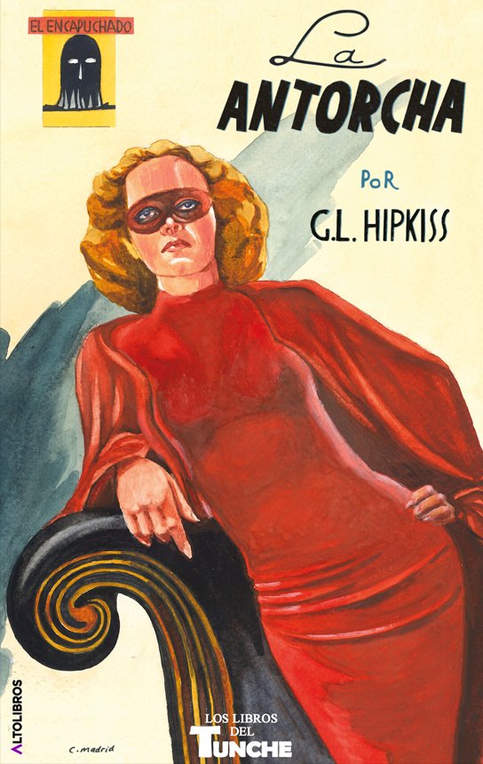 Esta es la portada para la reedición de El Encapuchado (de Guillermo López Hipkiss), realizada por Carlos Madrid.
Recompensa del crowdfunding de La Saga de los Aznar ( vkm.is/sagadelosaznar ), en exclusiva, hasta octubre para mecenas que participen ahora en el crowdfunding.