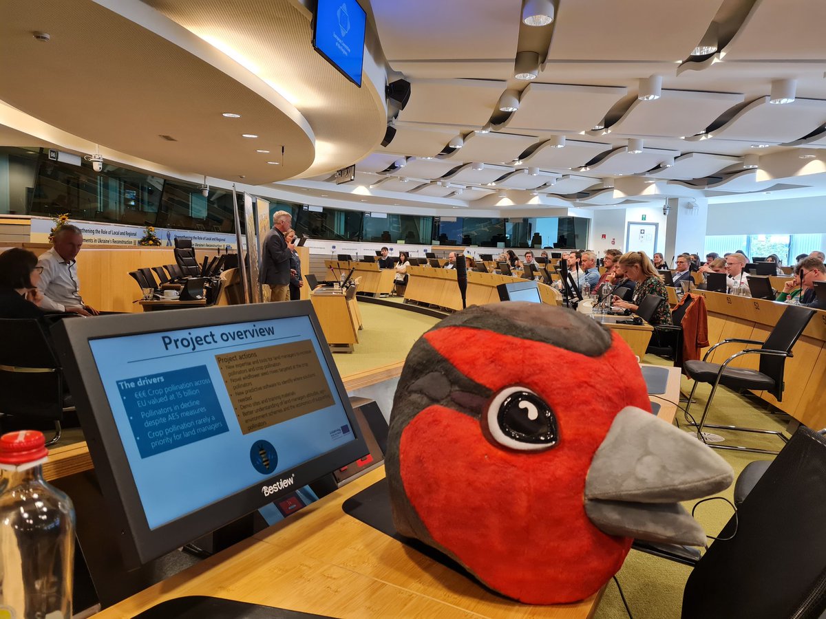 PARTRIDGE_net's tweet photo. The joint @BeespokeNsr and #PARTRIDGE policy influencer event is on its way in Brussels right now. Hopefully we can achieve some lasting impact. @eu_comission @NorthSeaRegion https://t.co/XiftfdFmH6