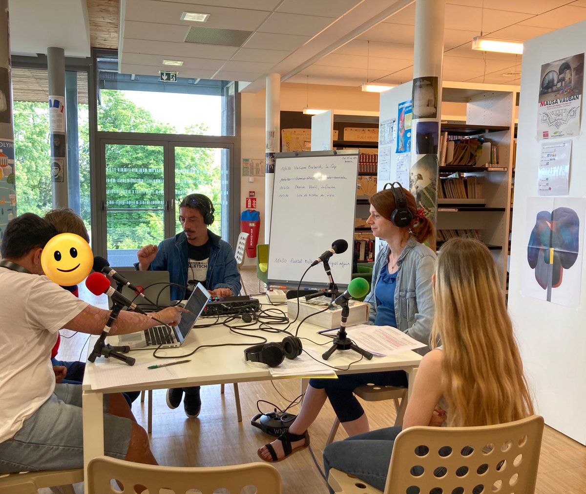 Enregistrement d’un podcast sur le thème des addictions en partenariat avec <a href="/Nefdessciences/">la Nef des sciences</a>. Notre première invitée, Vinciane Barberot du Cap, centre de soins, d’accompagnement et de prévention en addictologie