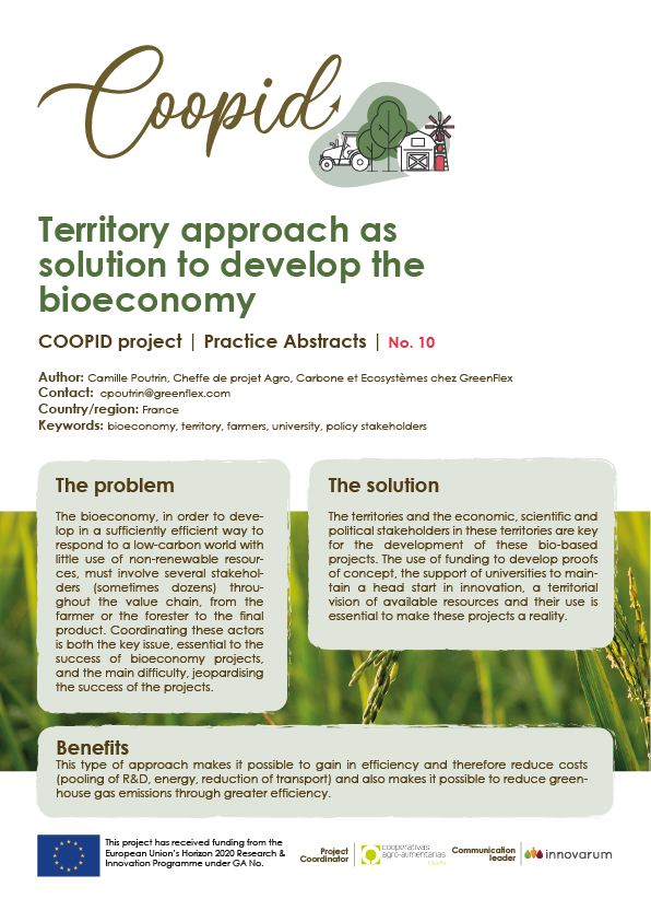 COOPID_eu's tweet photo. #COOPIDBioeconomyWeek Day 2️⃣ The #CeralSector in the #bioeconomy 📍@GreenFlex @regiongrandest #COOPIDshowcaseFRANCE 🌾 Territory approach as
#solution to develop the #bioeconomy
📍@EIPAGRI_SP #PracticeAbstracts⏬https://t.co/01xtaIDyKI
@EUgreenresearch @CoopsAgroES https://t.co/qMbAwWeVlL