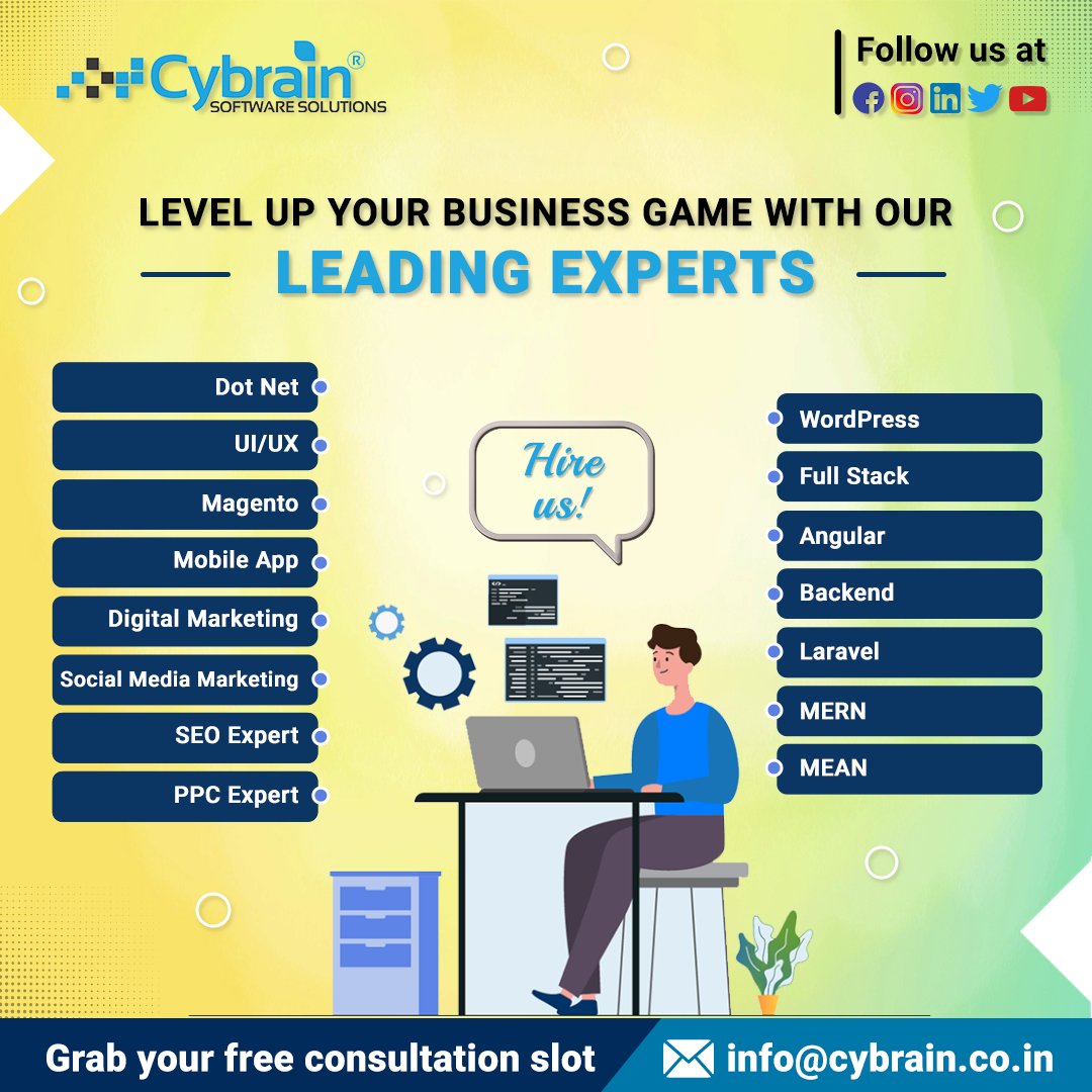 cybrainsoftware's tweet photo. Scale Up Your Business With Our Leading Experts!
🚀@cybrainsoftware is your gateway to hiring developers with exceptional expertise.
#cybrainsoftwaresolutions #cybrainian #ScaleUpYourBusiness #LeadingExperts #HireDevelopers #ExceptionalExpertise #TeamOfExperts #LongTermHiring https://t.co/MEvlqxzK3f