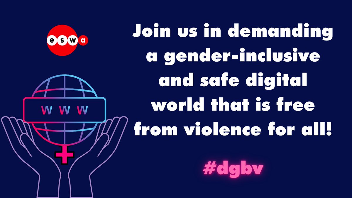 sexworkeurope's tweet photo. Everyone deserves to be safe from violence online.

ESWA calls on MEPs to take an inclusive approach to tackling digital gender-based violence - centering survivor needs &amp; addressing underlying social issues, rather than increasing criminalisation.

#dgbv

https://t.co/dq8Vk7NPvq https://t.co/wiskvLs0zd