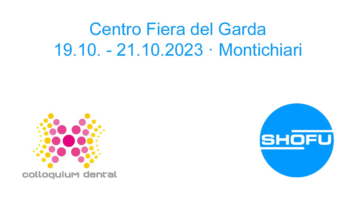 shofudental's tweet image. SHOFU DENTAL // Venite a trovarci al nostro stand: Colloquium Dental · Centro Fiera del Garda · Montichiari · Italia · 19.10. - 21.10.2023 // #shofu #dental // shofu.de/it/