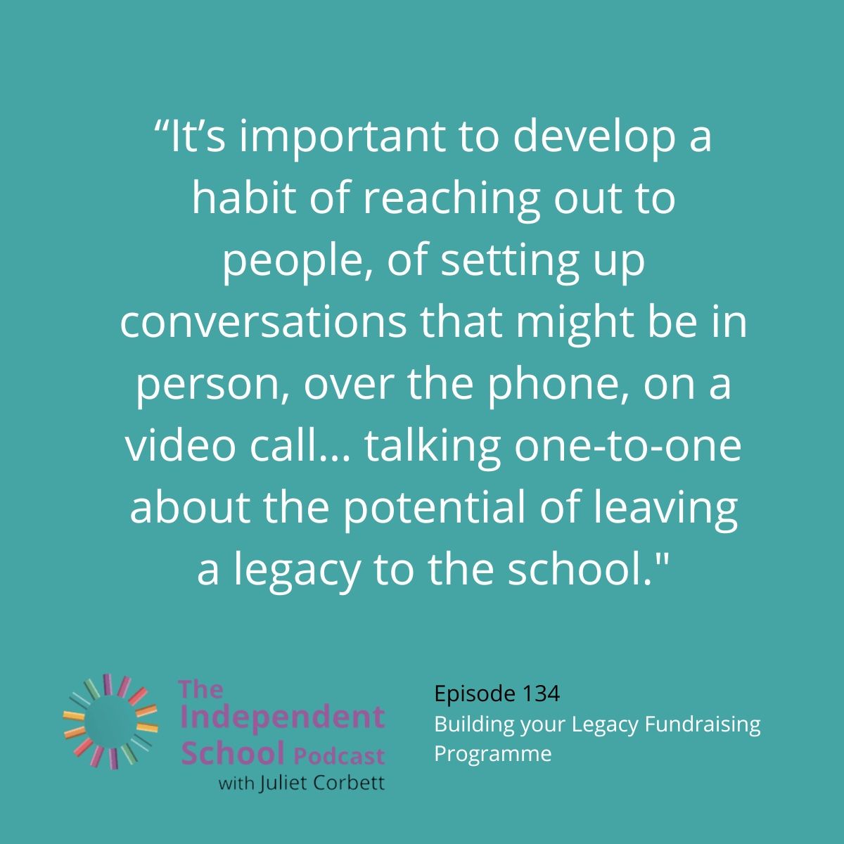 Do you have a legacy society but it's not growing? Listen to this week's episode to hear about the other elements you can put in place to strengthen your legacy programme.

 bit.ly/3FREEzF

#fundraising #alumnirelations #legacysociety