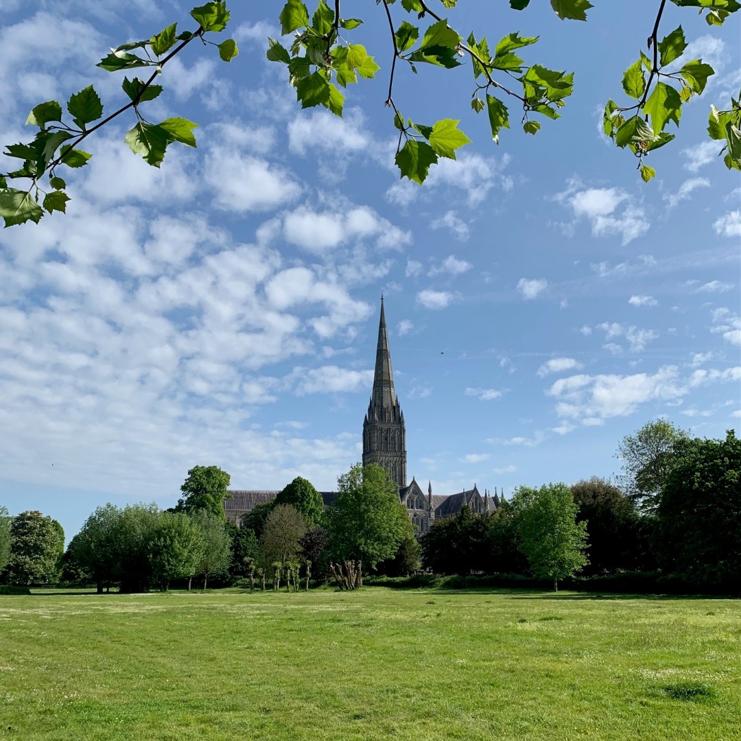 With Britain's tallest spire, it's easy for tourists to find our Cathedral when they arrive in Salisbury. Simply looking up will do the trick!