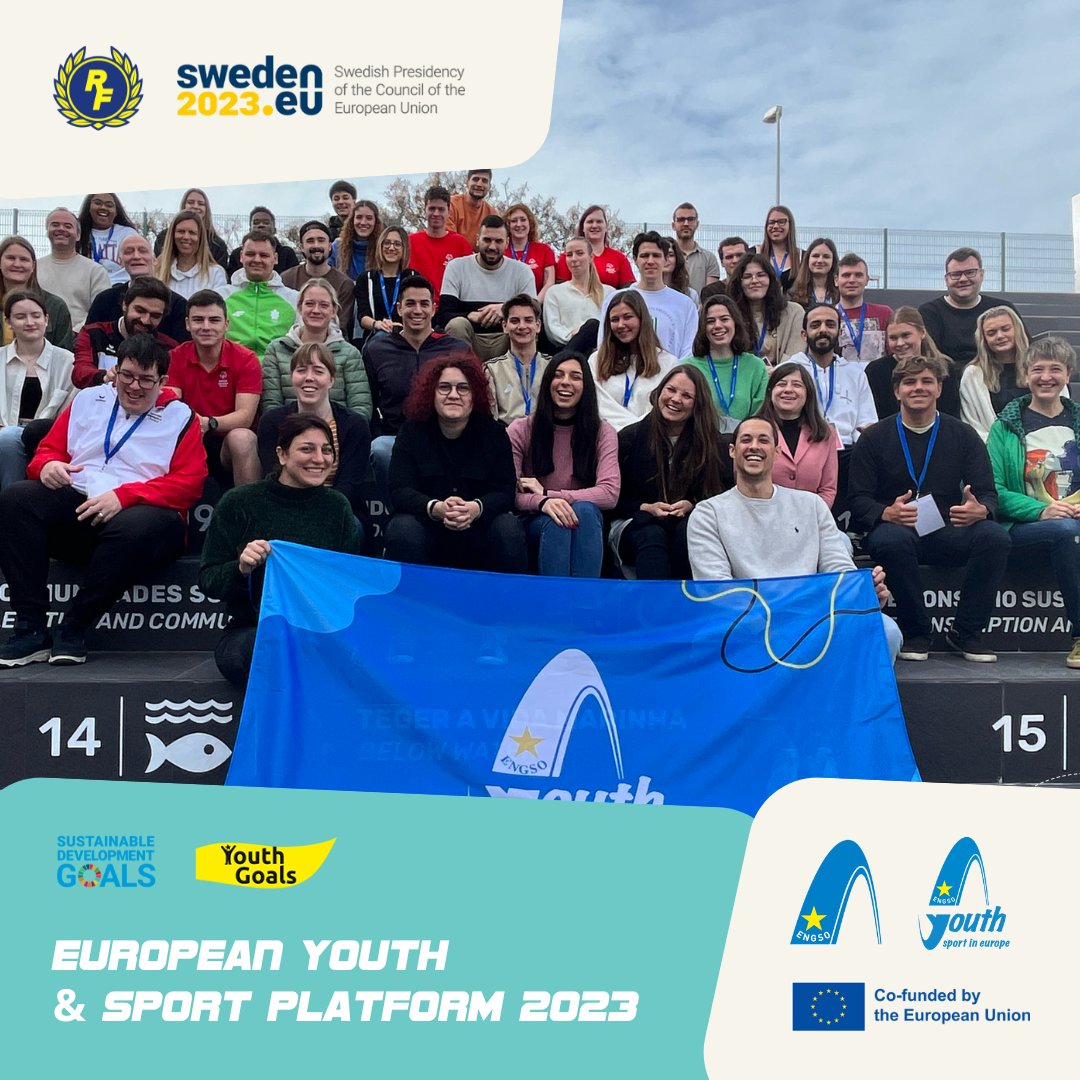 ENGSO (@engsosport) on Twitter photo We are in Stockholm, 🇸🇪 Sweden, for the first ever European Youth & Sport Platform.
#EYSP2023 is designed by youth for youth, and organised by ENGSO Youth in cooperation with ENGSO and The Swedish Sports Confederation <a href="/RFidrotten/">Riksidrottsförbundet</a> in Stockholm, Sweden. We are in Stockholm, 🇸🇪 Sweden, for the first ever European Youth & Sport Platform.
#EYSP2023 is designed by youth for youth, and organised by ENGSO Youth in cooperation with ENGSO and The Swedish Sports Confederation <a href="/RFidrotten/">Riksidrottsförbundet</a> in Stockholm, Sweden.