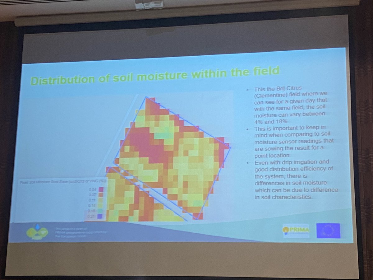 MagoPrima's tweet photo. Moving on to WP2 and crop water demand assessment by Alekos Falagkas @CivEngUTH @sukruesin #MetaMetaAnatolia and Miquel Sarrias @CETAQUA 💻 https://t.co/XtyIEZ9hlh