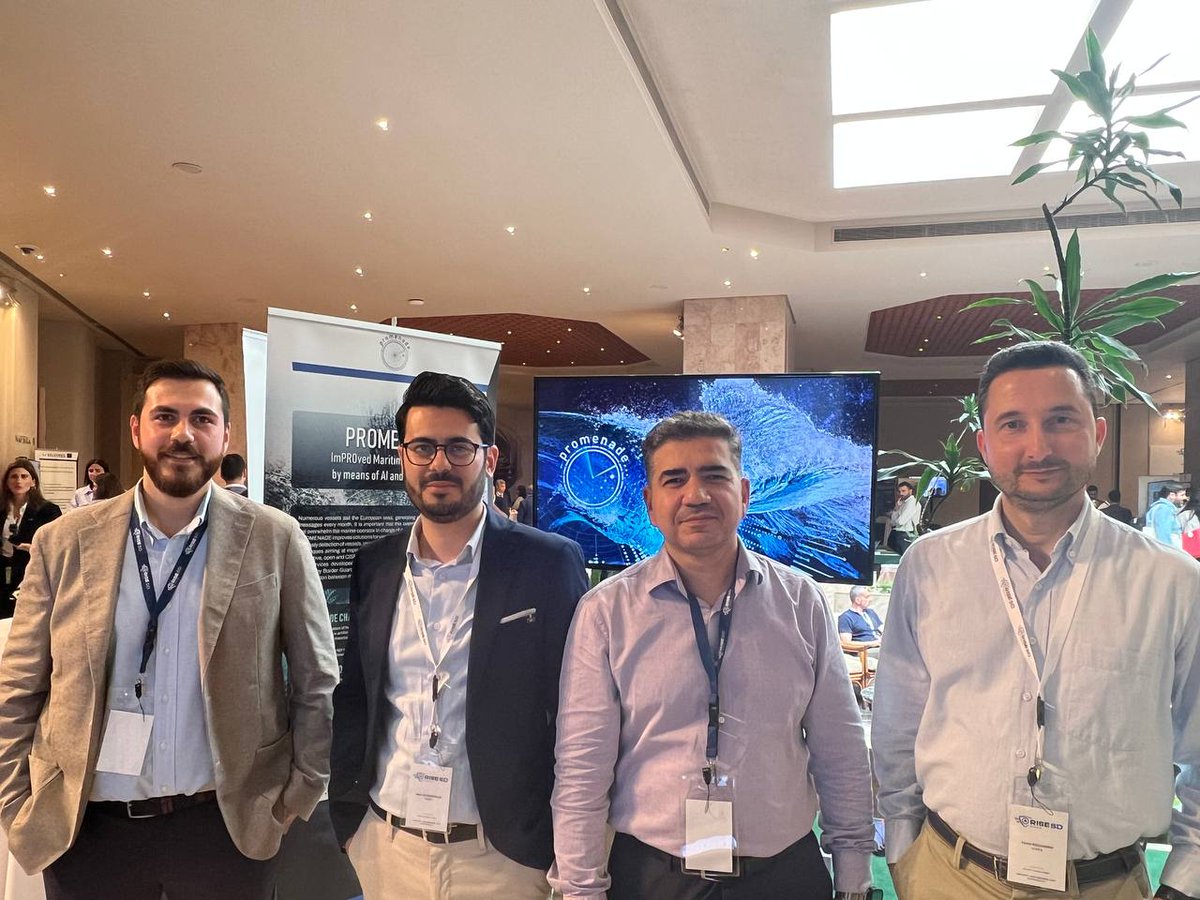 Always at the forefront with #PROMENADE! Thanks to our team that is in Rhodes to participate to the RISE-SD 2023 #Symposium to share the achieved results of the project!

Discover the outcomes here!
youtu.be/jyaAfkz-UK0

#H2020 #Eucommission #Bordersecurity #Maritimeawareness