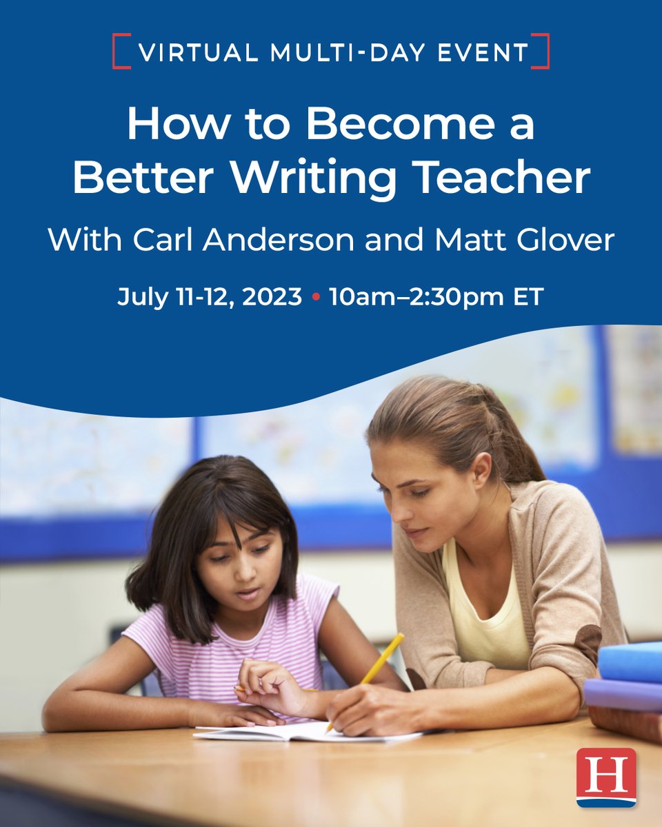 Carl Anderson (@conferringcarl) on Twitter photo You've got a writing workshop running smoothly in your classroom--what's next? Join <a href="/Mattglover123/">Matt Glover</a> and me for a two day online writing institute on July 11 & 12, when we discuss how to become a great writing teacher. Details: web.cvent.com/event/1348d544… <a href="/HeinemannPD/">Heinemann PD</a> <a href="/HeinemannPub/">Heinemann</a> You've got a writing workshop running smoothly in your classroom--what's next? Join <a href="/Mattglover123/">Matt Glover</a> and me for a two day online writing institute on July 11 & 12, when we discuss how to become a great writing teacher. Details: web.cvent.com/event/1348d544… <a href="/HeinemannPD/">Heinemann PD</a> <a href="/HeinemannPub/">Heinemann</a>