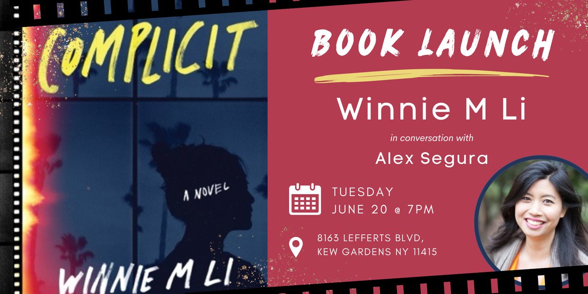 ⏳We're just 3 weeks away for the US paperback release of the Complicit 🎉. And my NY book launch at @KewandWillow with @Alex_Segura - it's free to attend & there will be wine 🍷. Wherever in the US you are, you can pre order your paperback copy here: shorturl.at/GJQU8