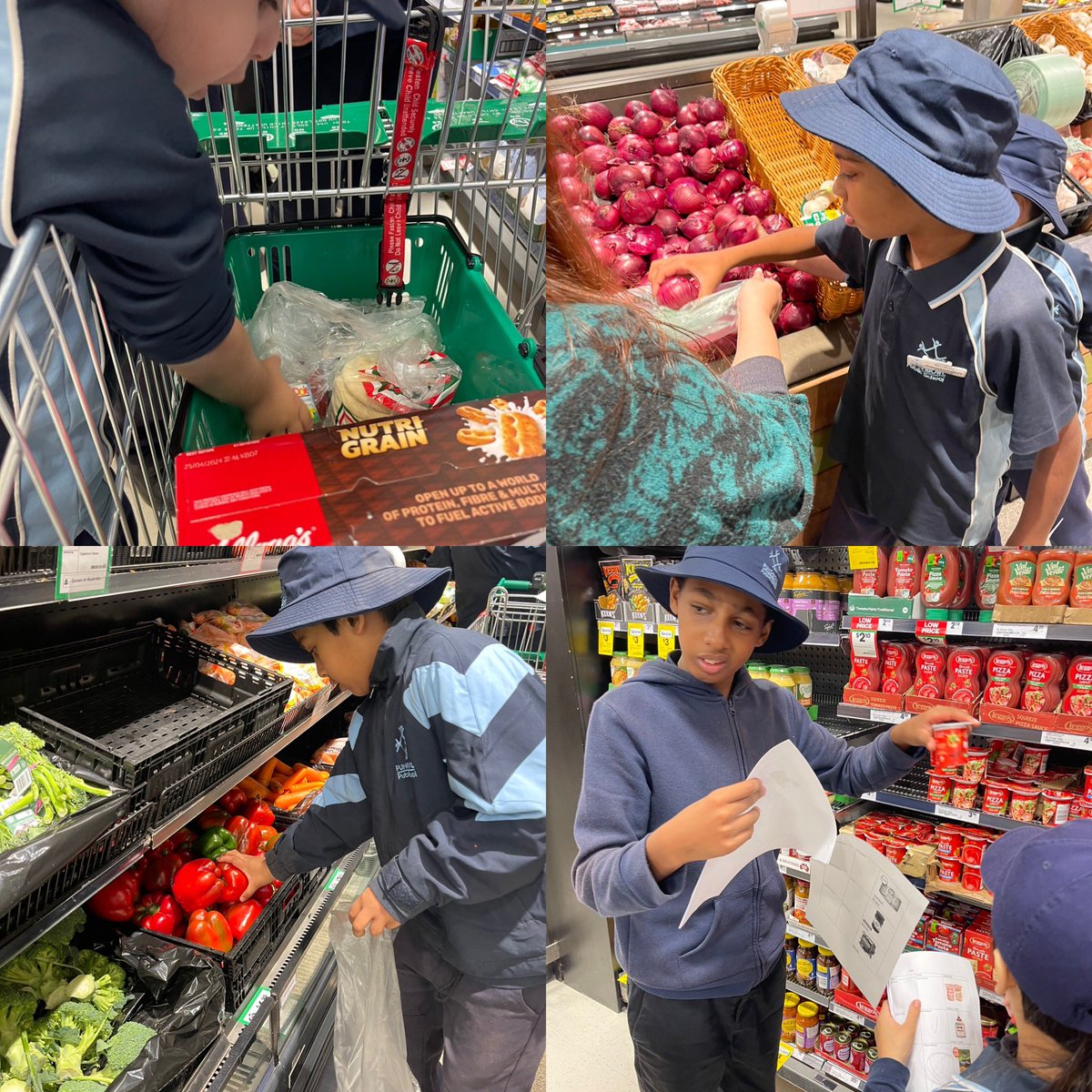 Billy_Eliaali's tweet photo. Another community access visit to our local Woolworths to purchase ingredients for a pizza cooking experience back at school 🧅🫑🍅 @Punchbowl_PS @loly_Job https://t.co/85SzqW3TJm