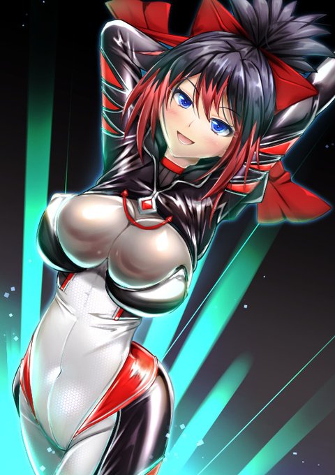 【Skeb】コンバットスーツ的なのを着たオリキャラさん絵 https://t.co/CTDCaS7PUT