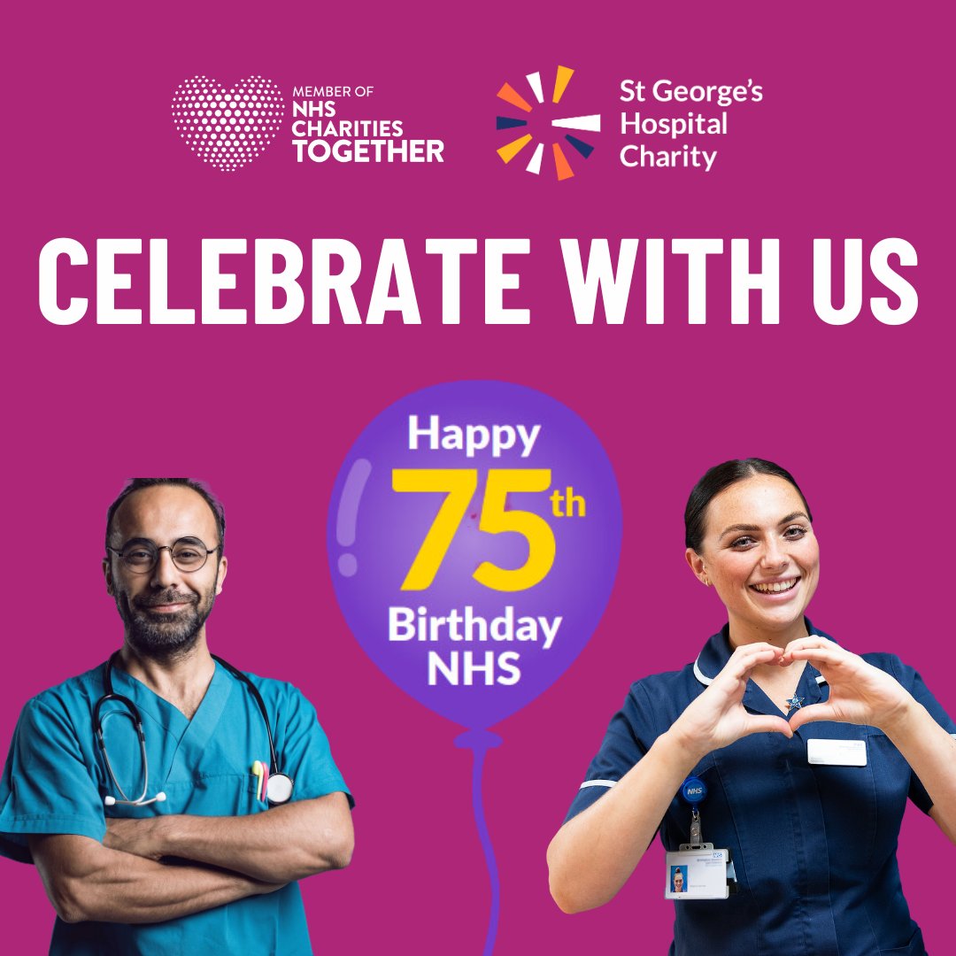At St Georges Hospital Charity we are doing lots to celebrate the NHS 75th birthday this July, and would love to have our local community involved… #NHS75 #NHSBigTea