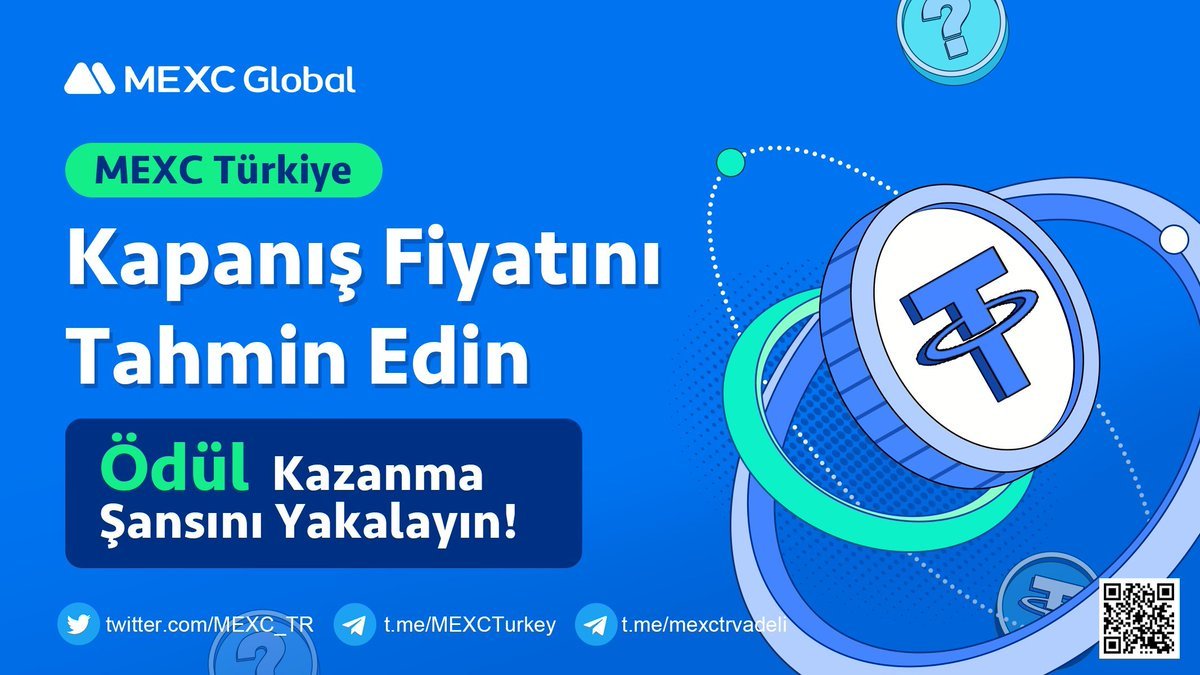 MEXC_Topluluk's tweet photo. 🚀 #MX Kapanış Fiyatı Etkinliği Başlıyor! 

🤑 Etkinliğe Katılın, 10 $USDT Vadeli İşlem Deneyim Bonusu Kazanan 20 Kişiden Biri Olma Fırsatı Yakalayın!

💙 Beğen
🔁 Alıntıla, 5 kişi etiketle, $MX fiyatını tahmin et
📝 Formu doldur

 ➡️ Ayrıntılar: https://t.co/hi1YHAHRQz https://t.co/YA0mQlbh7o