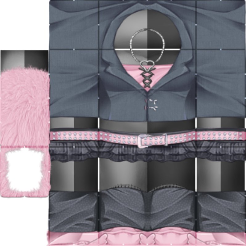 ~denim bubblegum pink Top: roblox.com/catalog/135965… Bottom: roblox.com/catalog/135965… #Roblox #RobloxDesigner #RobloxDev #Robloxdesign #RobloxClothing #robloxclothes #rtcdesigners