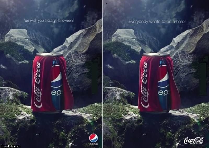 Coca Cola. 

Sempet jadi raja minuman bersoda, tapi per 2021 pendapatannya kalah $41 M dengan saingan bebuyutannya, PEPSI.

Bener ga si sebenernya Pepsi copy paste produk Coca Cola? 

A thread~