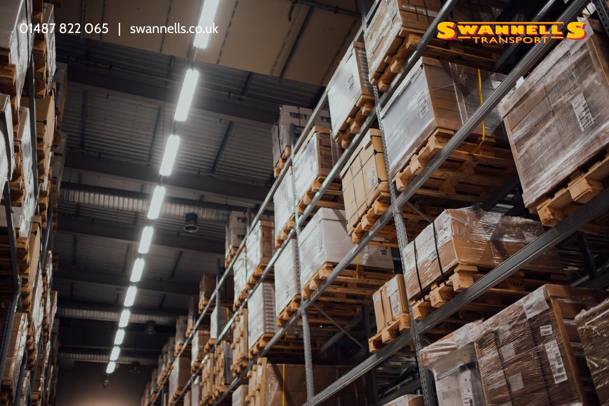 Need a secure and reliable storage solution? Look no further than Swannells Transport! 

We are proud to offer managed storage space in our expansive 60,000sq ft Cambridgeshire warehousing facilities.

Visit our website for details: swannells.co.uk/warehousing/