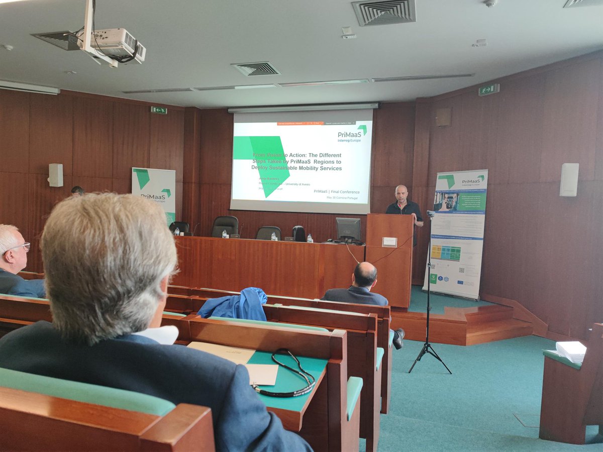 Already started, Join us now! 😊 #PriMaaS #InterregEurope #CIMCoimbra
