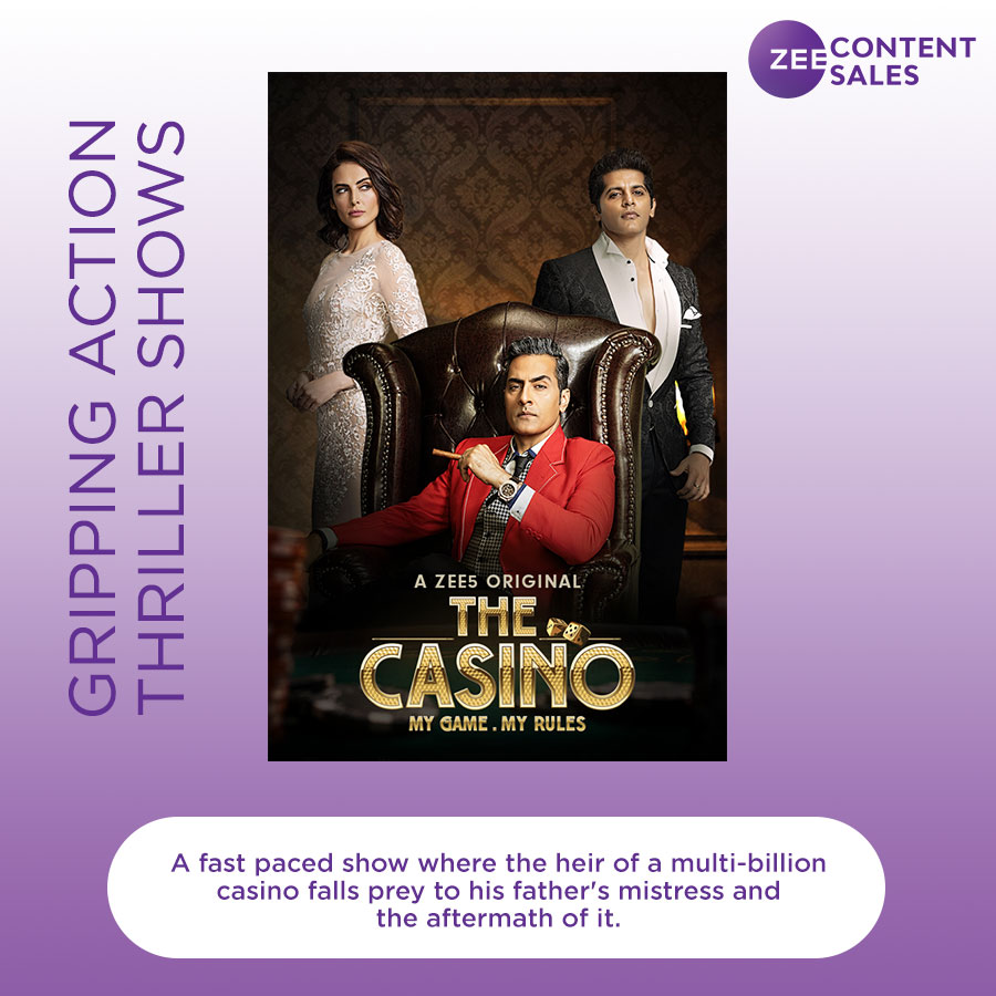 Some electrifying #Action #Thriller shows that will keep your audiences hooked with its intense plot twists, jaw-dropping stunts, nail-biting suspense and heroic feats.

To license these shows, connect with us at contentsales@zee.com

#DramaSeries #ZeeContentSales #OriginalShows
