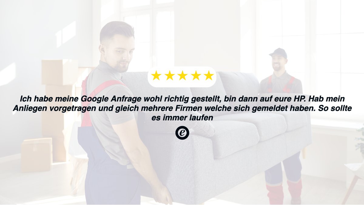 topofferten's tweet photo. Ein Schnitt von 4.68 / 5.00 bei 5'894 echten Kundenbewertungen über https://t.co/BZVv1XM5Ut. Unser Service kann sich wohl echt sehen lassen: https://t.co/rpXeO6uBRU...
Hier nur ein Beispiel von letzter Woche: https://t.co/wI0dX2iB3D