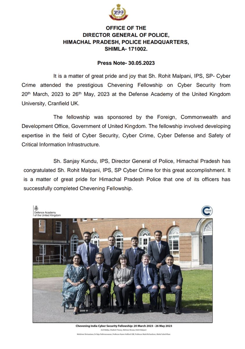 Himachal Pradesh Police tweet media