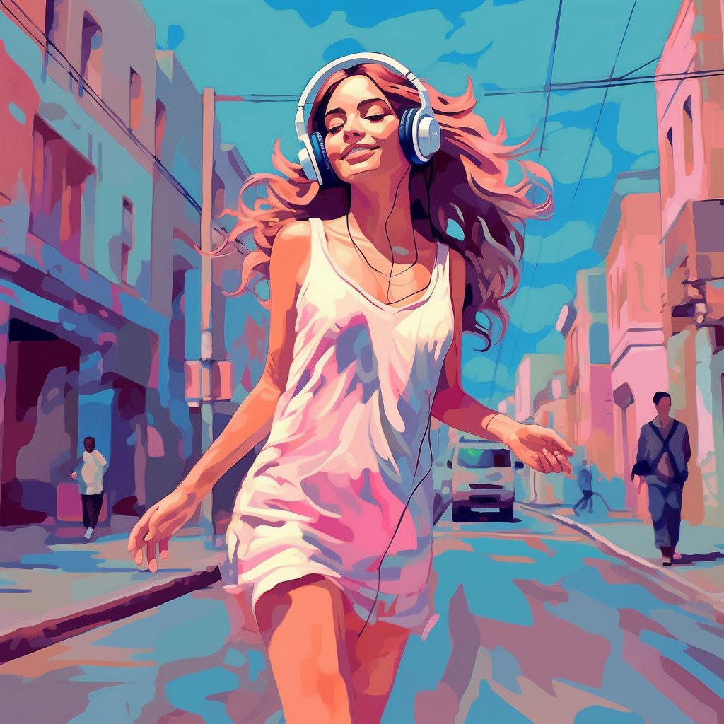 nanovsky_'s tweet photo. Good Morning gorgeous people ✨🌸
Please select today’s music mood 👇 Cool track suggestions? 😏

Day #12 of AI art style exploration
#midjourney #aiart #ComicArt #musicshower https://t.co/rw1XbPyHWx