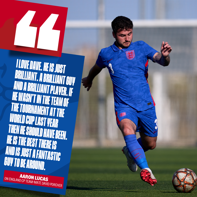 England's tweet photo. The England Cerebral Palsy squad are all set for the @ifcpf European Championship, which starts this week!

Ahead of the tournament, we asked @AaronLucas92 to give us the lowdown on his team-mates: