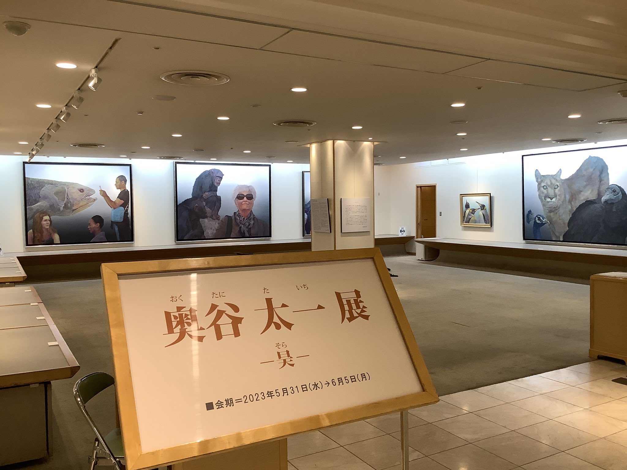 張忠儀海(越前) 油絵1987年11月F6号高宮画廊個展