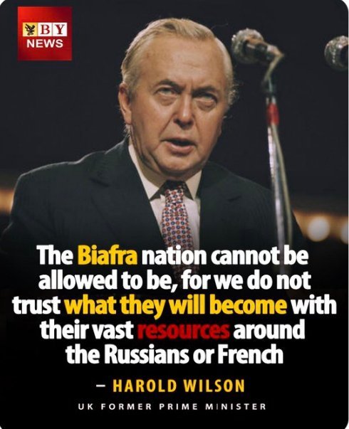 Whenever I hear about British Govt & Nigerian Govt, this is absolutely the only vision my mind sees. Over 6 million Biafrans starved to death between 1967-1970, just to protect British oil interests in Biafraland. Till date, no apologies, no remorse.
May 30, 2023 #BiafraHeroesDay