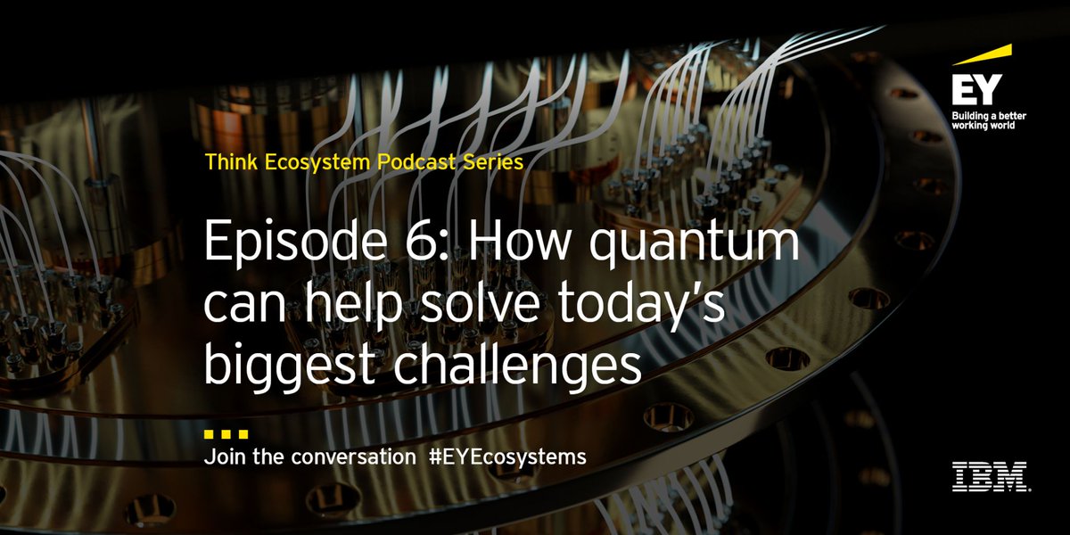 In this podcast, the #EYIBM alliance explores #quantum computing technology and its applications. Listen in for top insights: ibm.co/3IMpTjg. @EYnews