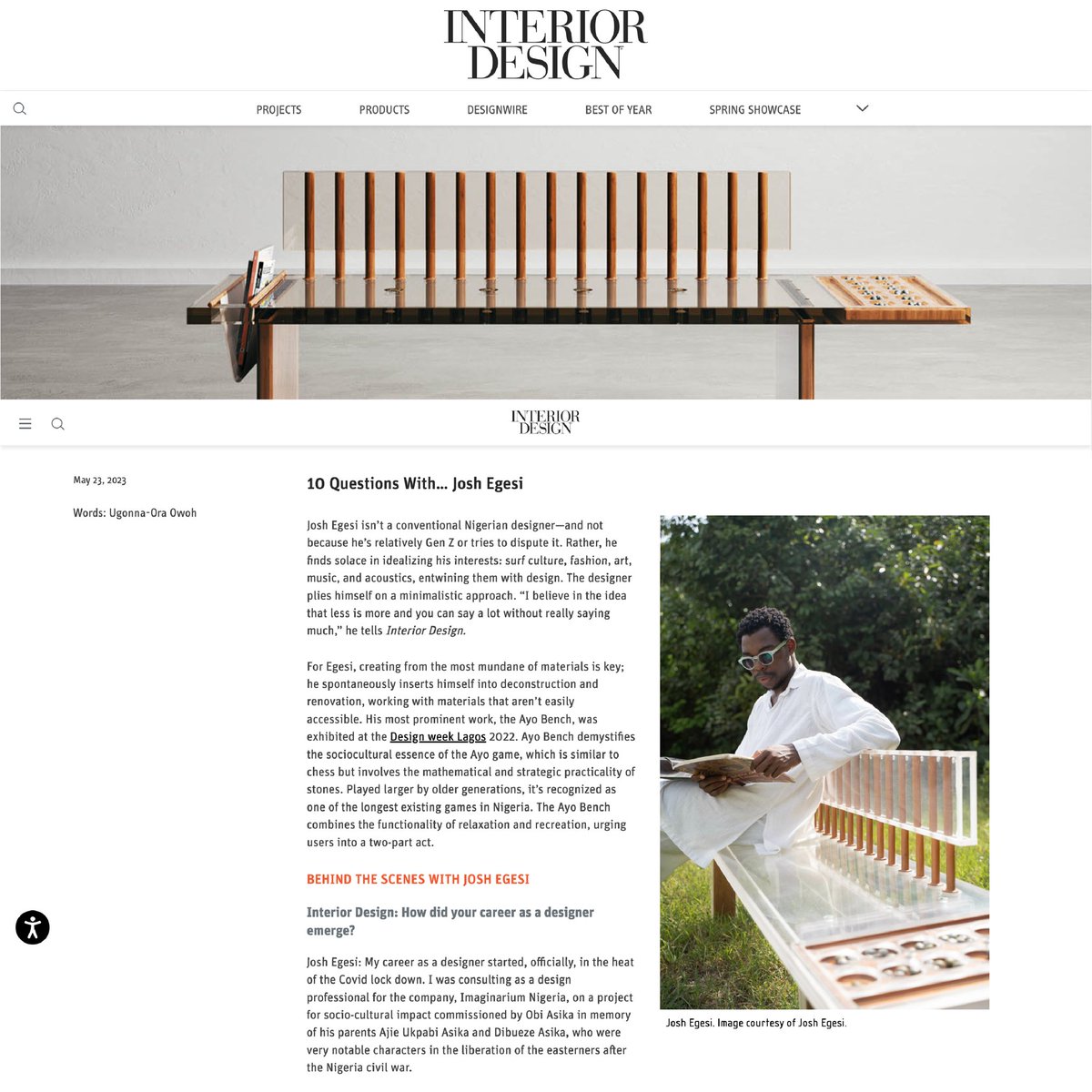 Josh Egesi tweet media