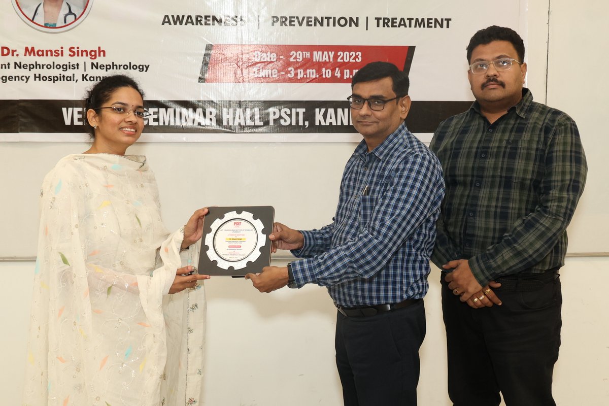 PSITKanpur2004's tweet photo. Let's spread awareness and make a difference together!✨
The PHARMAtek Club of PSIT (Pharmacy) organized an interactive session on Kidney Infection- Awareness, Prevention and Treatment.
#PSITKanpur #PSITPharmacy #KidneyInfection #Awareness #Prevention #RegencyHospital https://t.co/yUgEkabB3Q