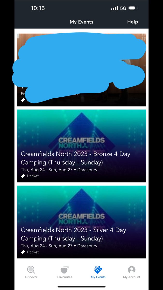 potts_tom_'s tweet photo. Selling 1x Creamfields North Bronze 4 day camping, paid £320 and 1x Creamfields North Silver 4 day camping, paid £340 (Thurs - Sun) 
Message for more details. https://t.co/yVZN2lCYdi