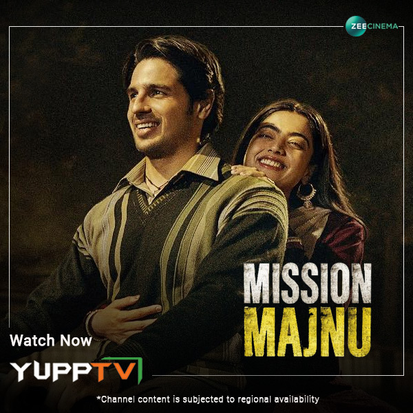 A film you can't miss!

Watch Mission Majnu with your family only on #ZeeCinema with #yupptv @ shorturl.at/lrBE5

Channel content is subjected to regional availability**

#MissionMajnu #MissionMajnuOnZeeCinema #sidharthmalhotra #rashmikamandana #AmarButala #GarimaMehta