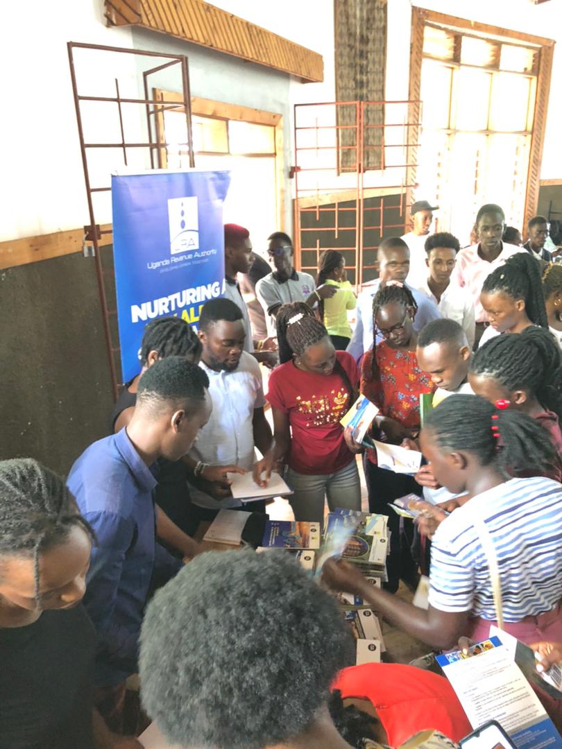 ucu_taxsociety's tweet photo. On the 26th of May, 2023, @ucu_taxsociety distributed Tax Literature and sensitized the mass about Tax and it's roles. 

We also registered more students in the Tax Society. #NurturingATaxAlertGeneration https://t.co/8hNmhLhRWo