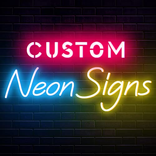 Custom Neon Signs for Wall Decor Neon Sign Customizable for Bedroom Happy Birthday Wedding Party Personalized Neon Lights Signs... - amazon.com/dp/B09KV867M8?… #giftingideas #gifts #inappropriategifts #shoplocal